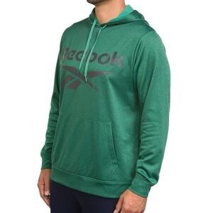 Reebok Men's Emerald Green Hoodie